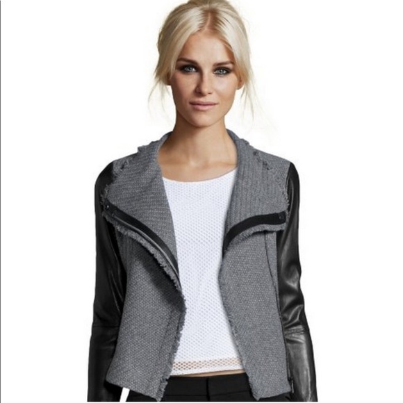 Vince Tweed and Leather jacket - Picture 3 of 13